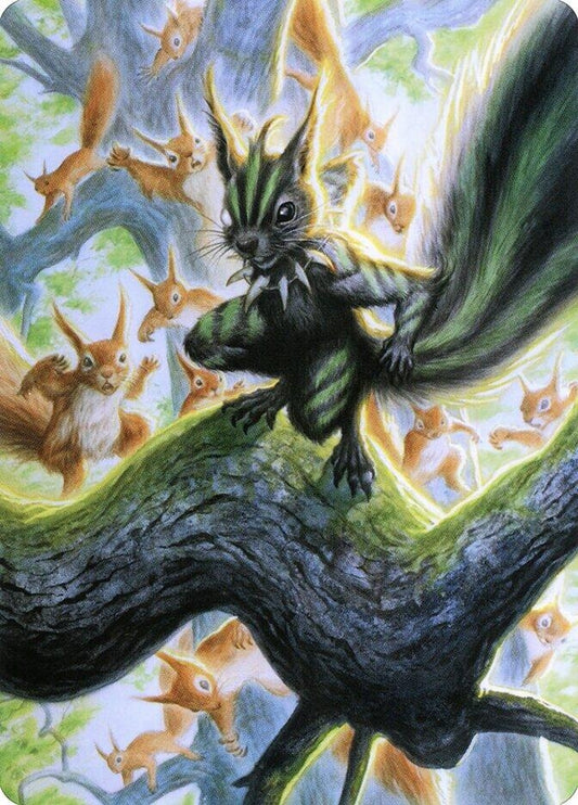 Image for Chatterfang, Squirrel General Art Card (67/81) (67) (Art Series: Modern Horizons 2) - Magic: The Gathering