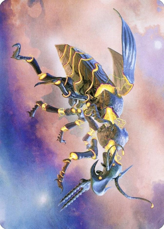 Image for Zabaz, the Glimmerwasp Art Card (65) (Art Series: Modern Horizons 2) - Magic: The Gathering