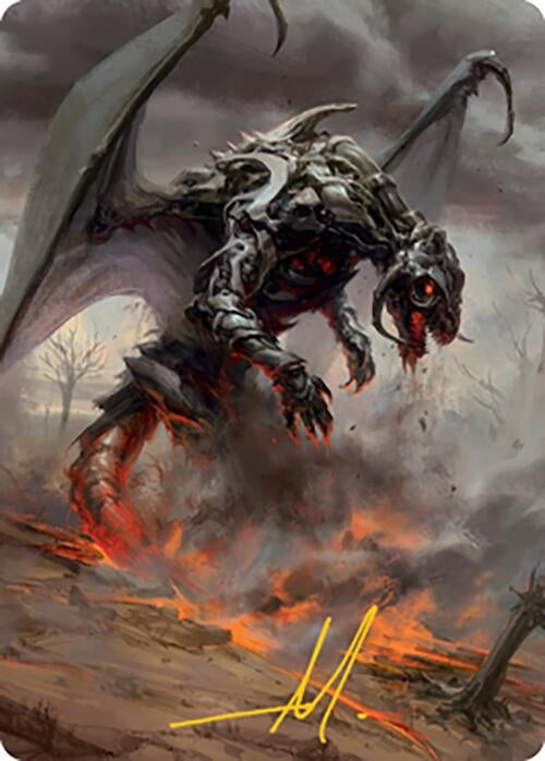 Image for Scion of Draco Art Card (Gold-Stamped Signature) (62) (Art Series: Modern Horizons 2) - Magic: The Gathering