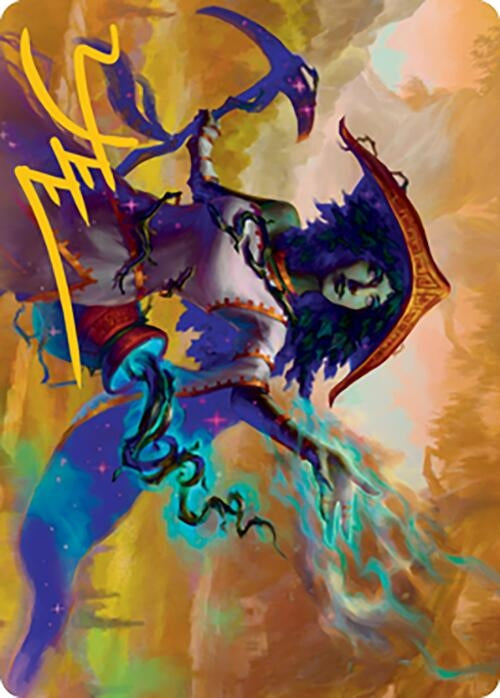 Image for Sythis, Harvest's Hand Art Card (Gold-Stamped Signature) (59) (Art Series: Modern Horizons 2) - Magic: The Gathering
