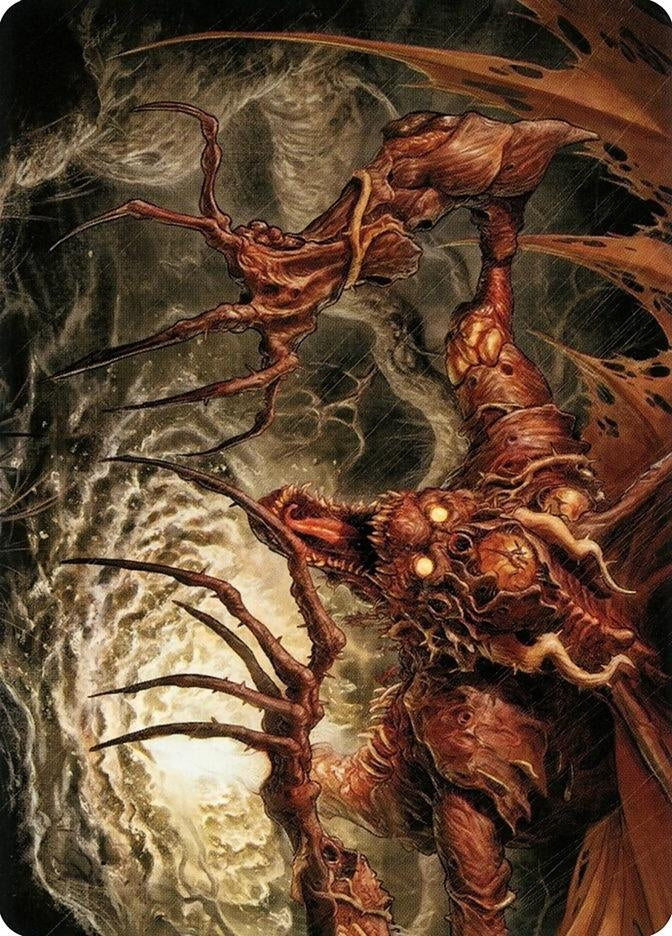 Image for Archfiend of Sorrows Art Card (26) (Art Series: Modern Horizons 2) - Magic: The Gathering