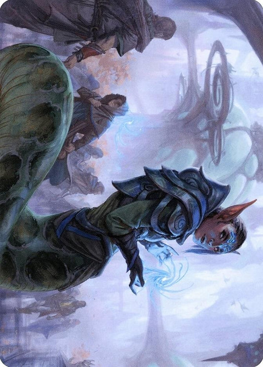 Image for Lonis, Cryptozoologist Art Card (57) (Art Series: Modern Horizons 2) - Magic: The Gathering