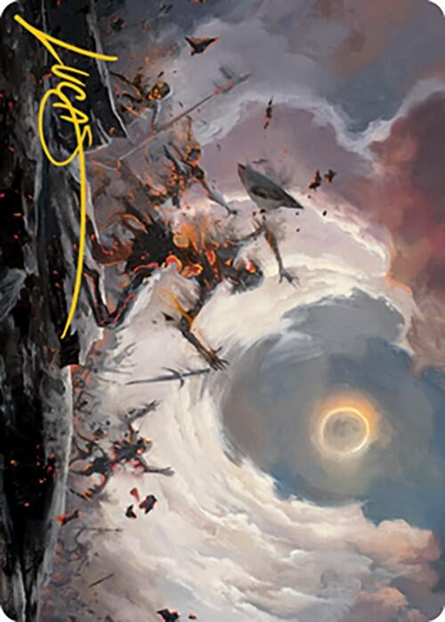 Image for Damn Art Card (Gold-Stamped Signature) (28) (Art Series: Modern Horizons 2) - Magic: The Gathering