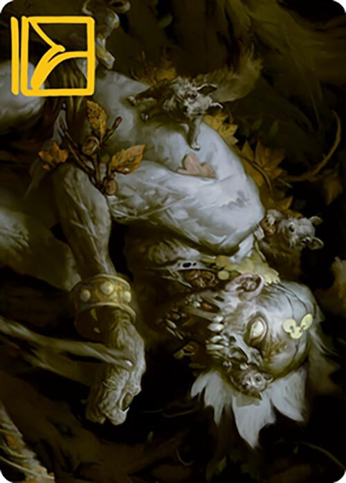 Image for Nested Shambler Art Card (Gold-Stamped Signature) (32) (Art Series: Modern Horizons 2) - Magic: The Gathering