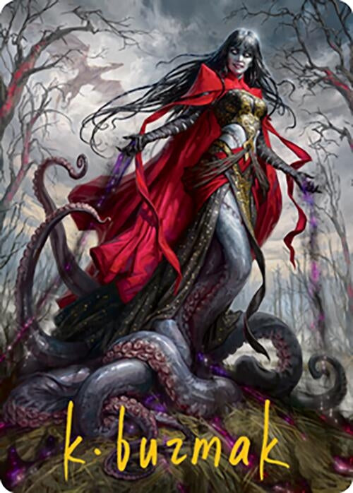 Image for Geyadrone Dihada (54/81) (Gold-Stamped Signature) (54) (Art Series: Modern Horizons 2) - Magic: The Gathering