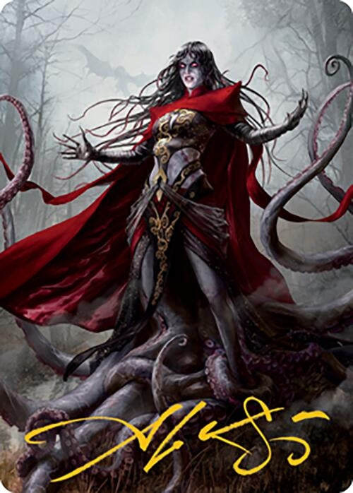 Image for Geyadrone Dihada (53/81) (Gold-Stamped Signature) (53) (Art Series: Modern Horizons 2) - Magic: The Gathering