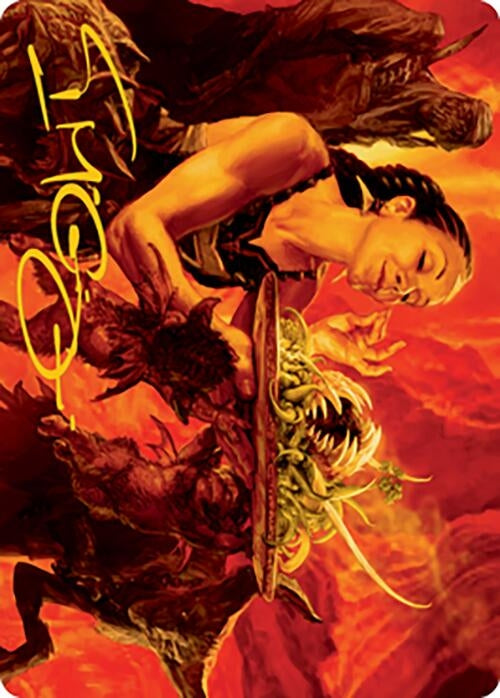 Image for Chef's Kiss Art Card (Gold-Stamped Signature) (34) (Art Series: Modern Horizons 2) - Magic: The Gathering