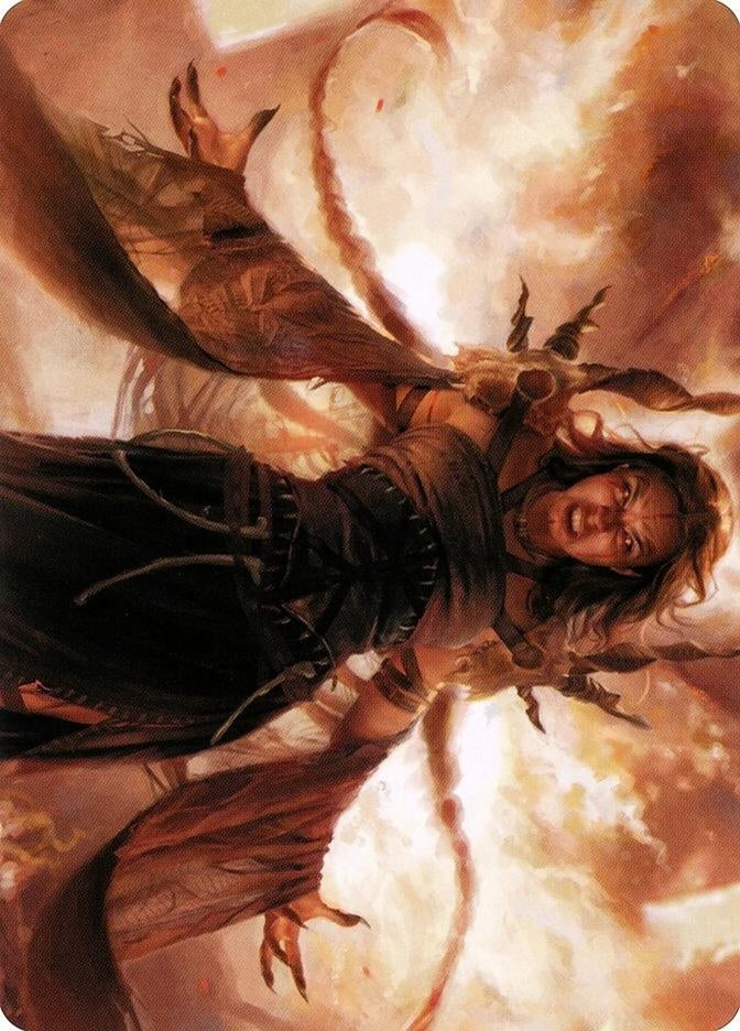 Image for Dragon's Rage Channeler Art Card (35) (Art Series: Modern Horizons 2) - Magic: The Gathering