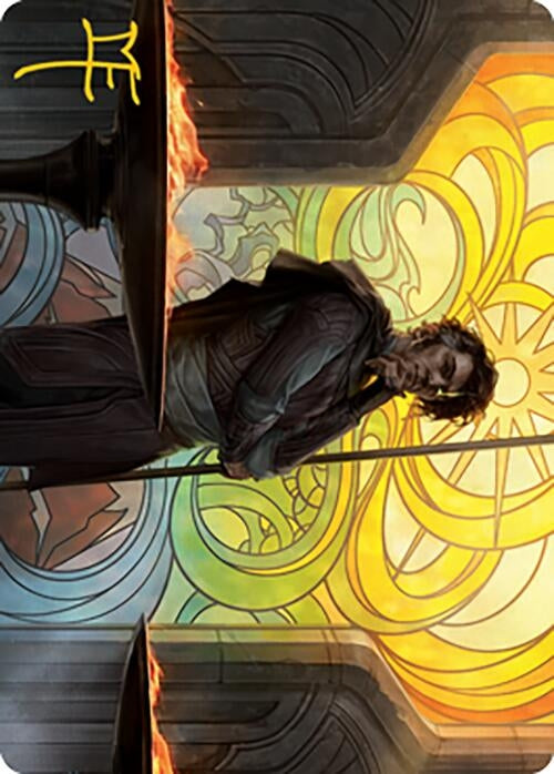 Image for Garth One-Eye Art Card (Gold-Stamped Signature) (51) (Art Series: Modern Horizons 2) - Magic: The Gathering