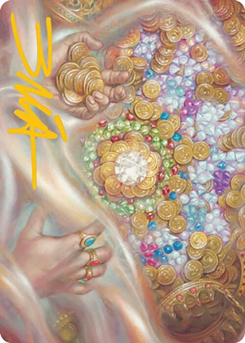 Image for Strike It Rich Art Card (Gold-Stamped Signature) (36) (Art Series: Modern Horizons 2) - Magic: The Gathering