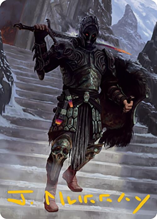 Image for Dakkon, Shadow Slayer Art Card (49/81) (Gold-Stamped Signature) (49) (Art Series: Modern Horizons 2) - Magic: The Gathering