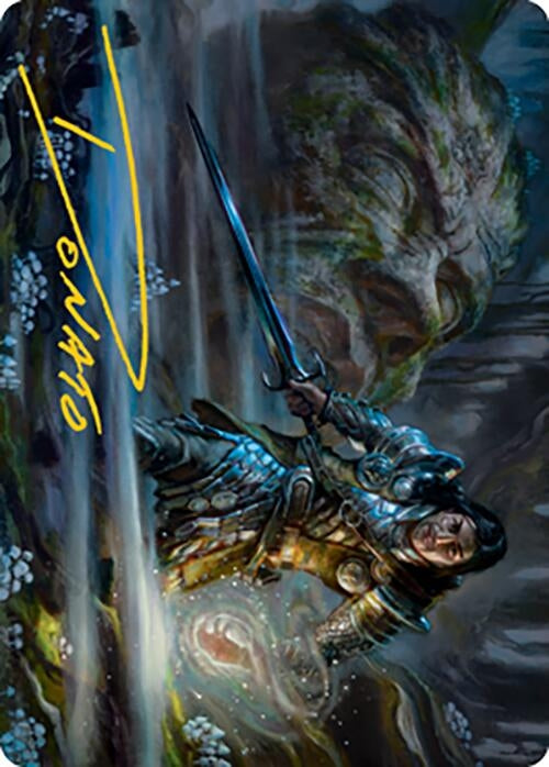 Image for Carth the Lion Art Card (Gold-Stamped Signature) (47) (Art Series: Modern Horizons 2) - Magic: The Gathering