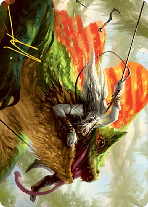 Image for Captured by Lagacs Art Card (Gold-Stamped Signature) (46) (Art Series: Modern Horizons 2) - Magic: The Gathering
