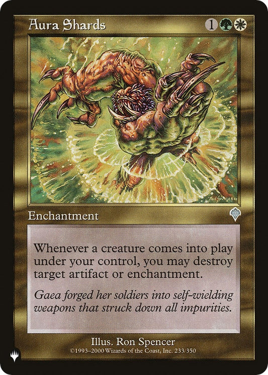 Image for Aura Shards (INV) (233/350) (The List Reprints) - Magic: The Gathering