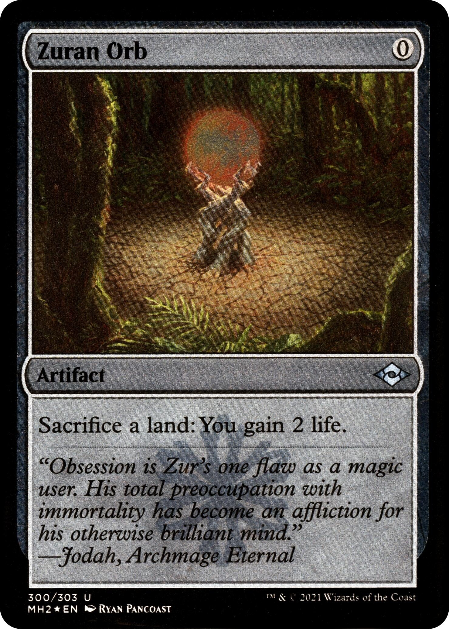 Image for Zuran Orb (Foil Etched) (300) (Modern Horizons 2) - Magic: The Gathering
