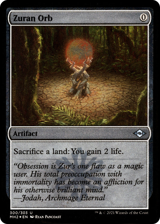 Image for Zuran Orb (Foil Etched) (300) (Modern Horizons 2) - Magic: The Gathering