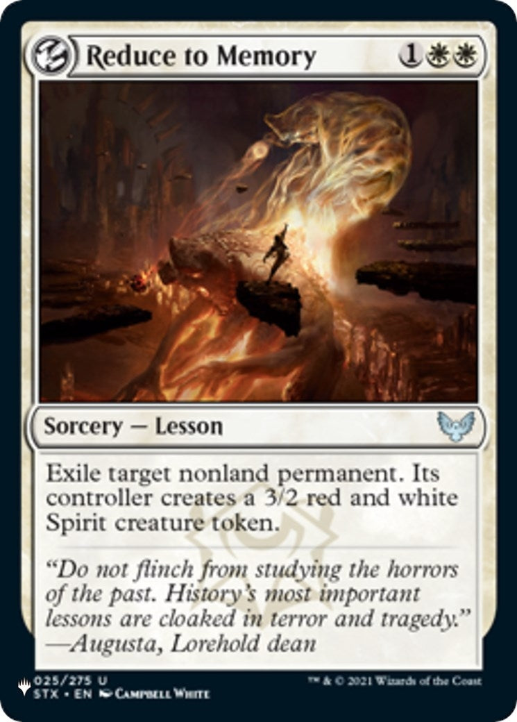 Image for Reduce to Memory (025/275) (The List Reprints) - Magic: The Gathering