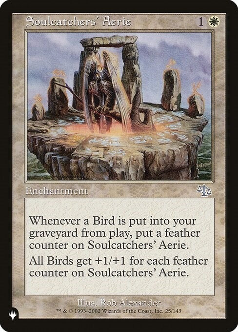 Image for Soulcatchers' Aerie (25/143) (The List Reprints) - Magic: The Gathering