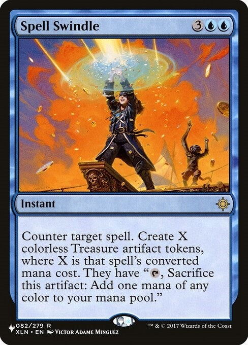 Image for Spell Swindle (082/279) (The List Reprints) - Magic: The Gathering