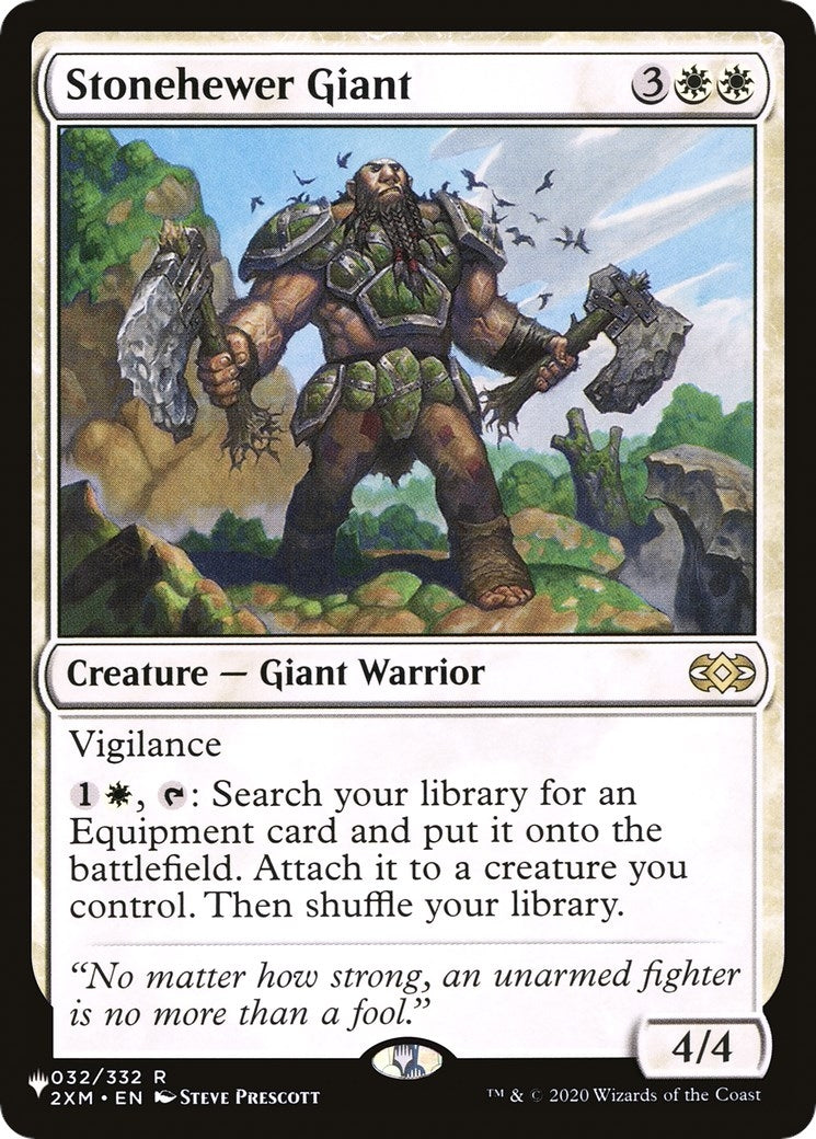 Image for Stonehewer Giant (032/332) (The List Reprints) - Magic: The Gathering