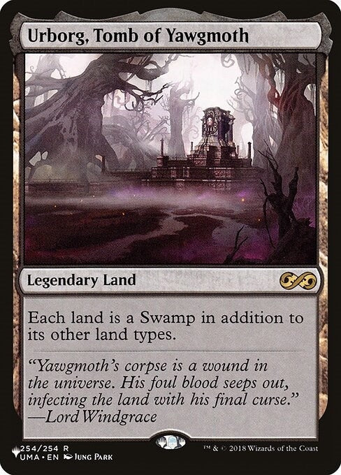 Image for Urborg, Tomb of Yawgmoth (254/254) (The List Reprints) - Magic: The Gathering