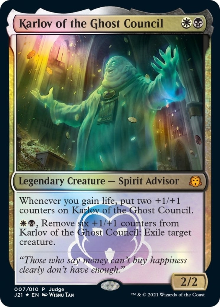 Image for Karlov of the Ghost Council (7) (Judge Promos) - Magic: The Gathering