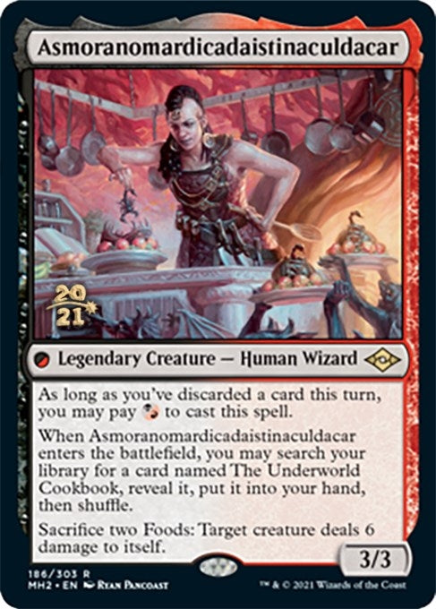 Image for Asmoranomardicadaistinaculdacar (186) (Prerelease Cards) - Magic: The Gathering