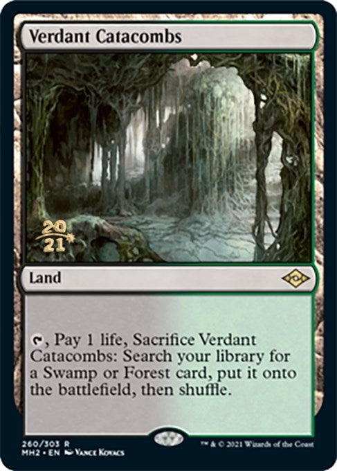 Image for Verdant Catacombs (260) (Prerelease Cards) - Magic: The Gathering