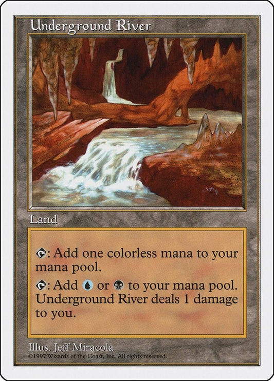 Image for Underground River (Fifth Edition) - Magic: The Gathering