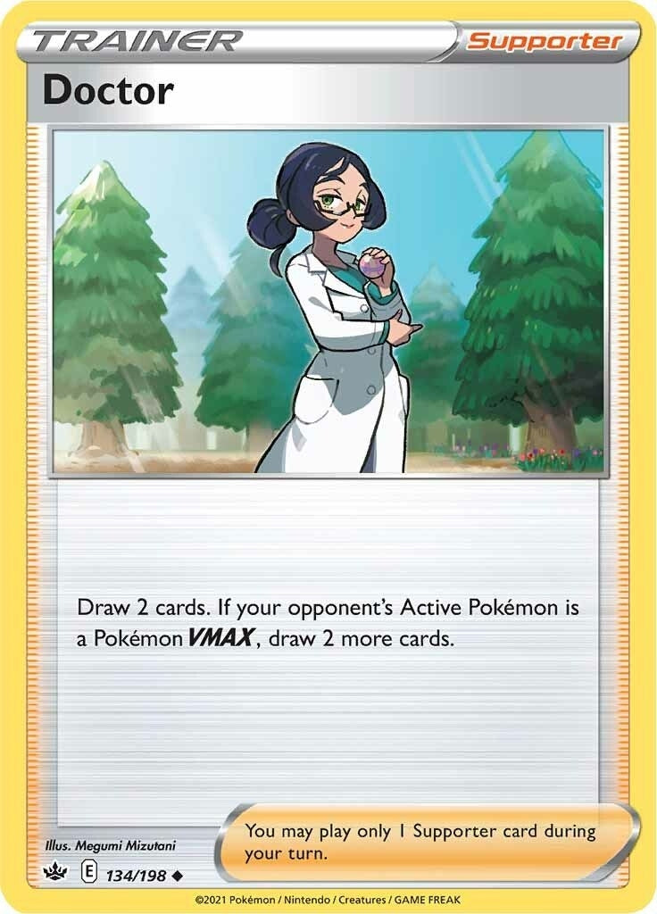 Image for Doctor (134/198) (SWSH06: Chilling Reign) - Pokemon