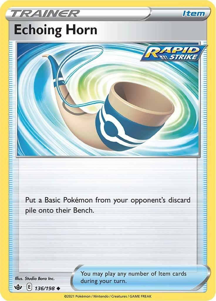 Image for Echoing Horn (136/198) (SWSH06: Chilling Reign) - Pokemon