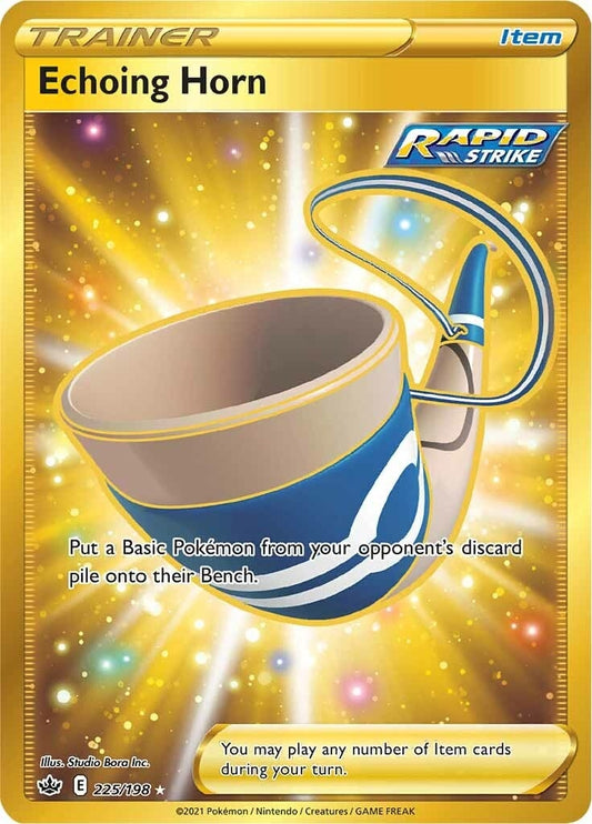 Image for Echoing Horn (Secret) (225/198) (SWSH06: Chilling Reign) - Pokemon