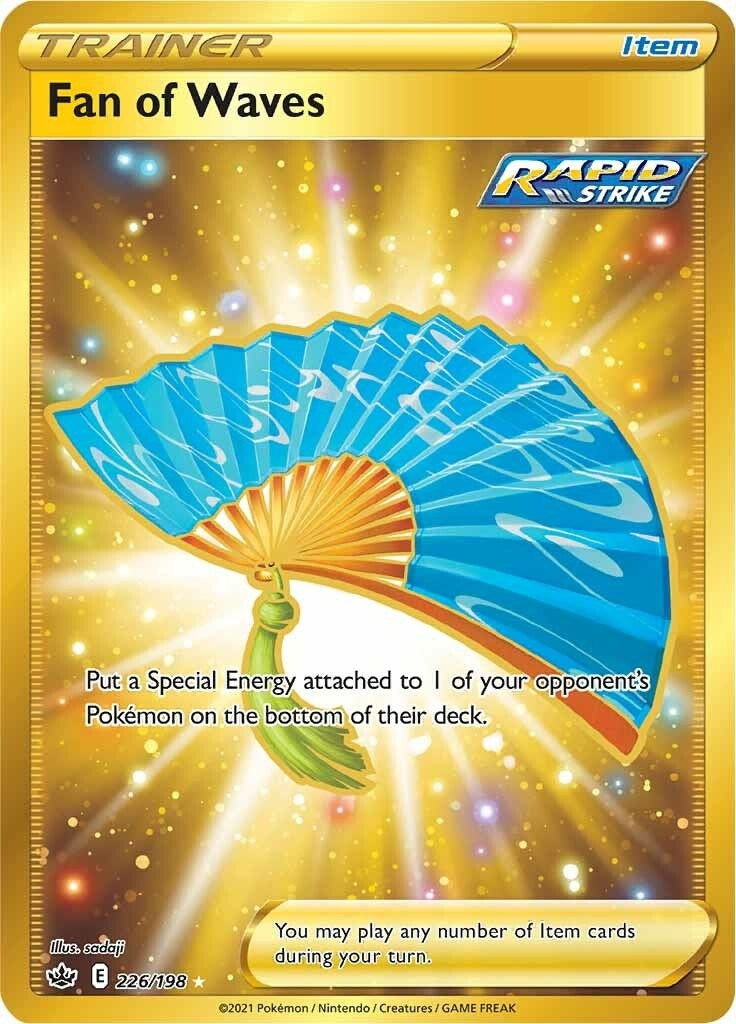 Image for Fan of Waves (Secret) (226/198) (SWSH06: Chilling Reign) - Pokemon