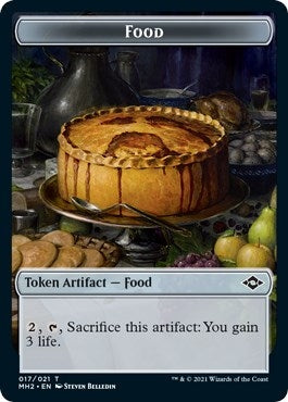 Image for Food (017) // Beast Double-Sided Token (17 // 9) (Modern Horizons 2) - Magic: The Gathering