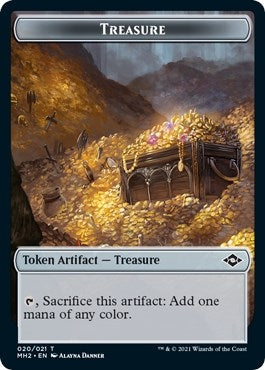 Image for Treasure (020) // Crab Double-Sided Token (20 // 2) (Modern Horizons 2) - Magic: The Gathering