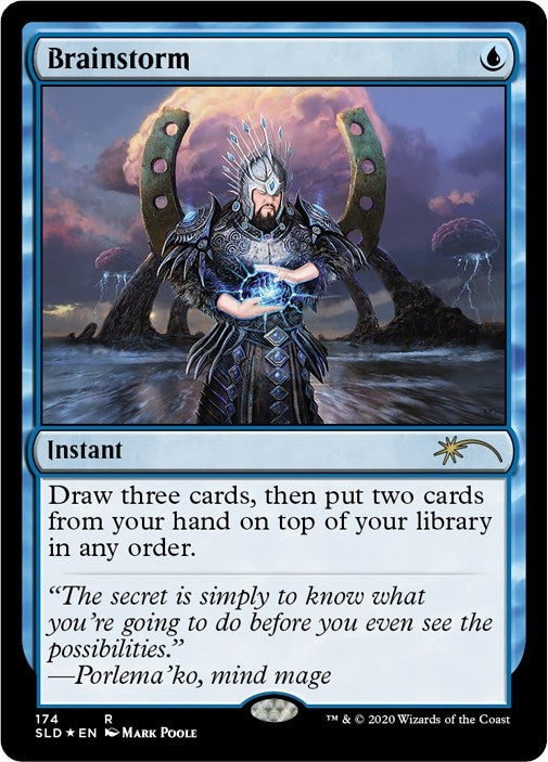 Image for Brainstorm (174) (174) (Secret Lair Drop Series) - Magic: The Gathering