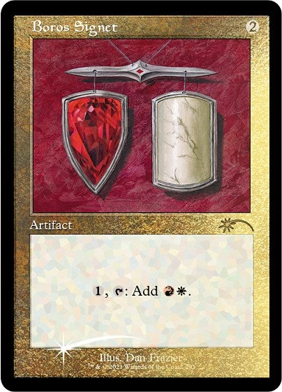 Image for Boros Signet (Foil Etched) (291) (Secret Lair Drop Series) - Magic: The Gathering