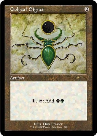 Image for Golgari Signet (292) (Secret Lair Drop Series) - Magic: The Gathering