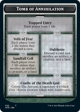 Image for Tomb of Annihilation // The Atropal Double-Sided Token (22 // 5) (Adventures in the Forgotten Realms) - Magic: The Gathering