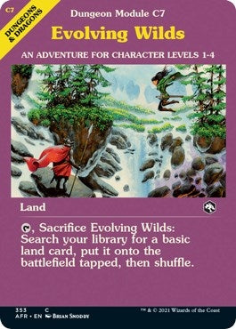Image for Evolving Wilds (Dungeon Module) (353) (Adventures in the Forgotten Realms) - Magic: The Gathering