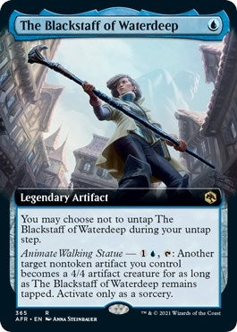 Image for The Blackstaff of Waterdeep (Extended Art) (365) (Adventures in the Forgotten Realms) - Magic: The Gathering