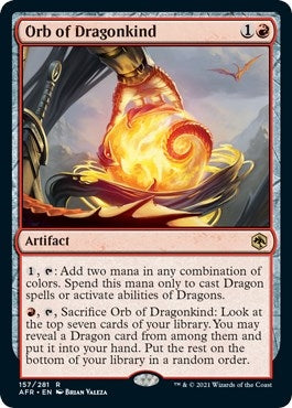 Image for Orb of Dragonkind (157) (Adventures in the Forgotten Realms) - Magic: The Gathering
