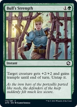 Image for Bull's Strength (174) (Adventures in the Forgotten Realms) - Magic: The Gathering