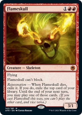 Image for Flameskull (143) (Adventures in the Forgotten Realms) - Magic: The Gathering