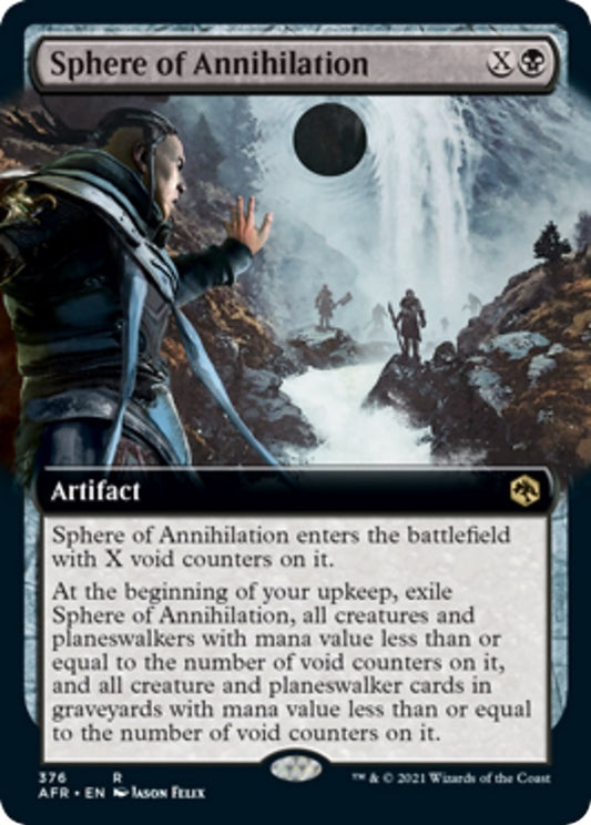 Image for Sphere of Annihilation (Extended Art) (376) (Adventures in the Forgotten Realms) - Magic: The Gathering