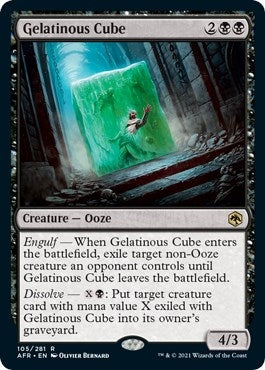 Image for Gelatinous Cube (105) (Adventures in the Forgotten Realms) - Magic: The Gathering