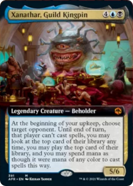 Image for Xanathar, Guild Kingpin (Extended Art) (391) (Adventures in the Forgotten Realms) - Magic: The Gathering