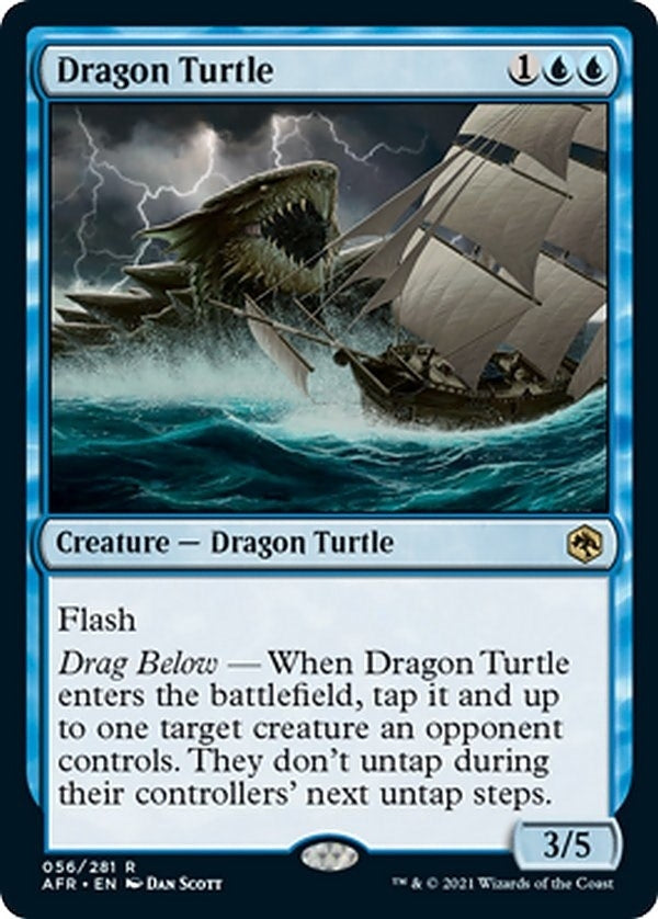 Image for Dragon Turtle (56) (Adventures in the Forgotten Realms) - Magic: The Gathering