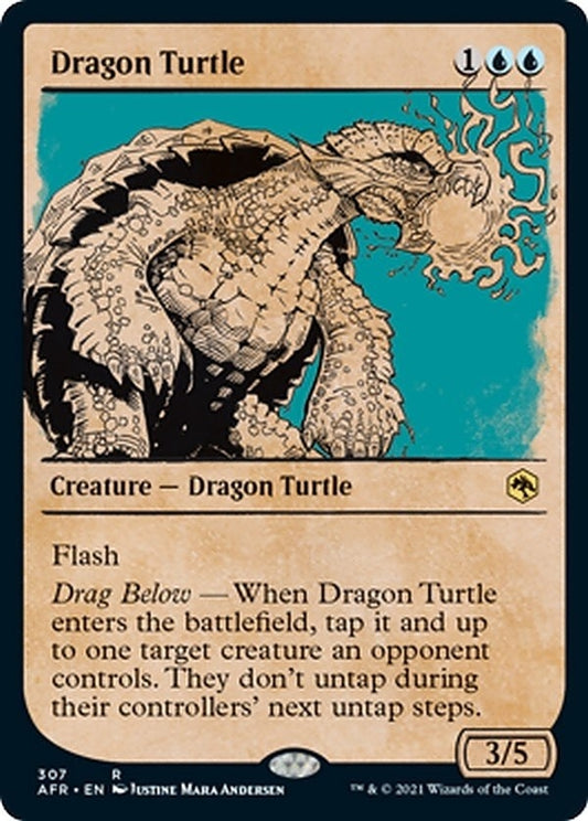 Image for Dragon Turtle (Showcase) (307) (Adventures in the Forgotten Realms) - Magic: The Gathering