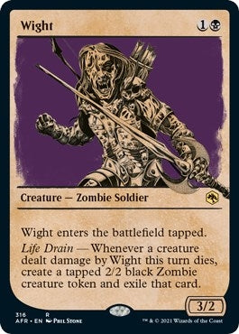Image for Wight (Showcase) (316) (Adventures in the Forgotten Realms) - Magic: The Gathering